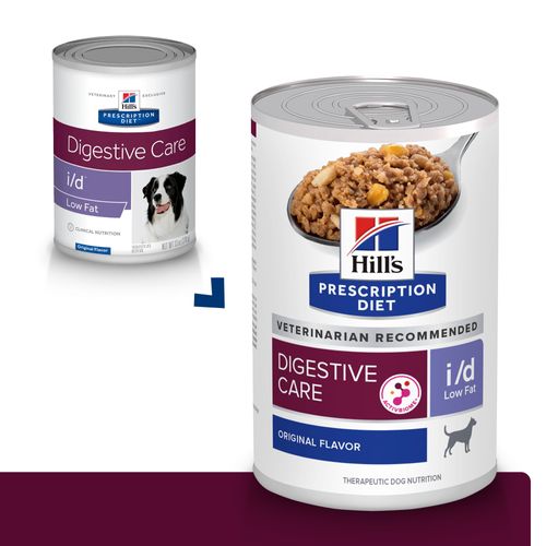 Comida Húmeda Para Perro Hills Prescription Diet  Low Fat I/D Pollo