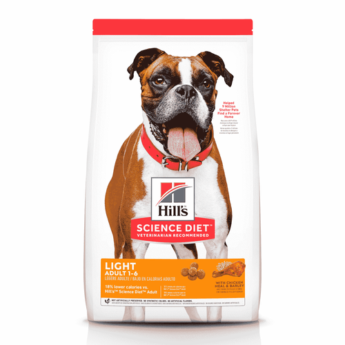 Comida Para Perro Hills Ob Adulto Light Pollo