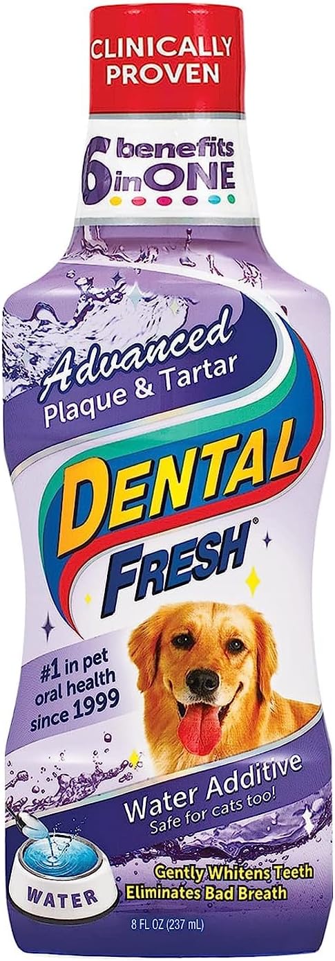 Dental fresh plaque y tartar 8 OZ